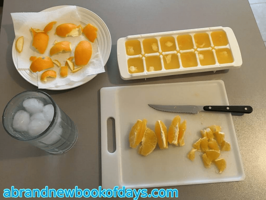 Orange Pineapple Juice Ice&nbsp;Cubes