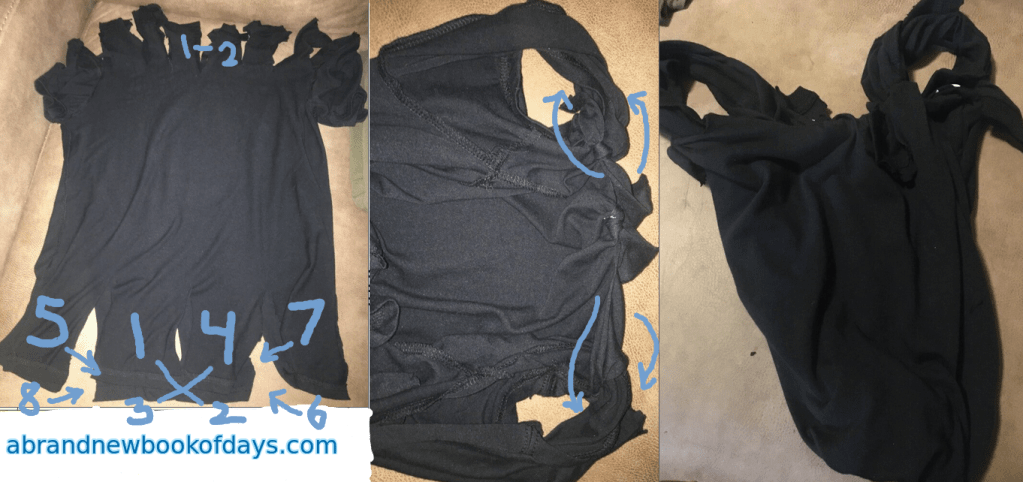 Edited: It doesn’t work! No-Sew T-Shirt&nbsp;Bag